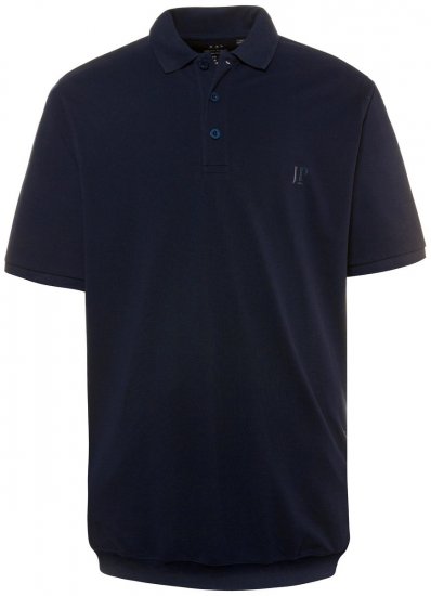 JP1880 712617 Polo krekls ar vēdera piegriezumu Tumši zils - Polo krekli - Polo krekli - 2XL-8XL