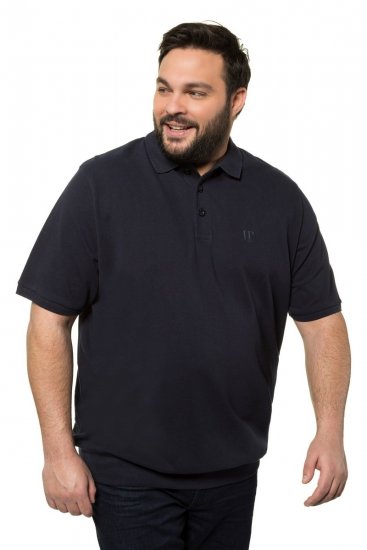 JP1880 712617 Polo krekls ar vēdera piegriezumu Tumši zils - Polo krekli - Polo krekli - 2XL-8XL
