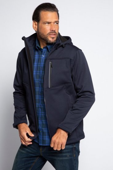JP1880 Jacket Fleece Lined Softshell Navy - Jakas & Lietus apģērbs - Jakas - 2XL-12XL