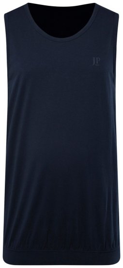 JP1880 719783 Bezpiedurkņu krekls ar vēdera piegriezumu Tumši zils - T-krekli - T-krekli - 2XL-14XL