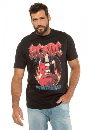 JP1880 ACDC - Let There Be Rock Vintage looking Band T-Shirt Black - T-krekli - T-krekli - 2XL-14XL