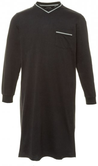 JP1880 721331 Naktskrekls ar garām piedurknēm Melns - Apakšveļa un peldšorti - Apakšveļa - 2XL-8XL