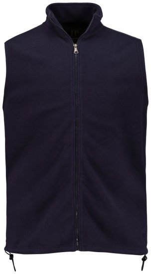 JP1880 723305 Flīsa veste ar stāvapkakli Tumši zils - Jakas & Lietus apģērbs - Jakas - 2XL-12XL