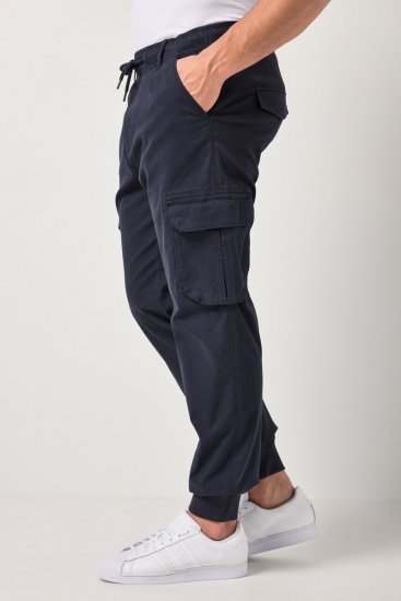 JP1880 Stretchy FLEXNAMIC Cargo Pants Navy - Lielo izmēru kargo bikses vīriešiem - Lielo izmēru kargo bikses vīriešiem