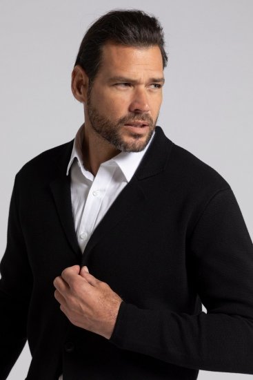JP1880 Jacket Business Flexnamic Milano Black - Uzvalki un žaketes - Liela izmēra uzvalki un bleizeri
