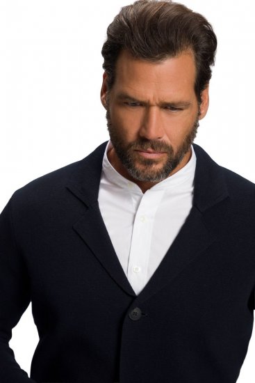 JP1880 Jacket Business Flexnamic Milano Navy - Uzvalki un žaketes - Liela izmēra uzvalki un bleizeri