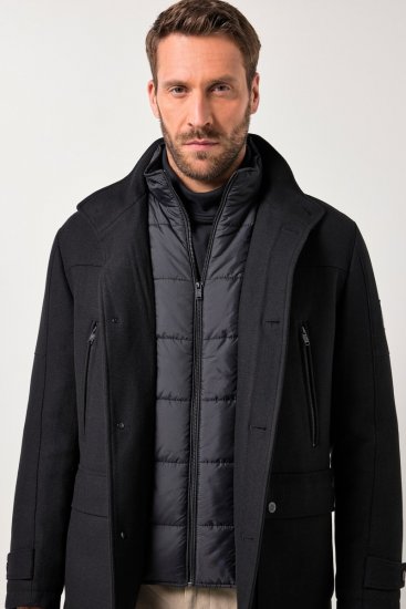 JP1880 Jacket Water-repellent Warm Black - Jakas & Lietus apģērbs - Jakas - 2XL-12XL