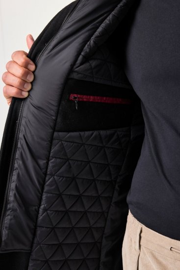 JP1880 Jacket Water-repellent Warm Black - Jakas & Lietus apģērbs - Jakas - 2XL-12XL