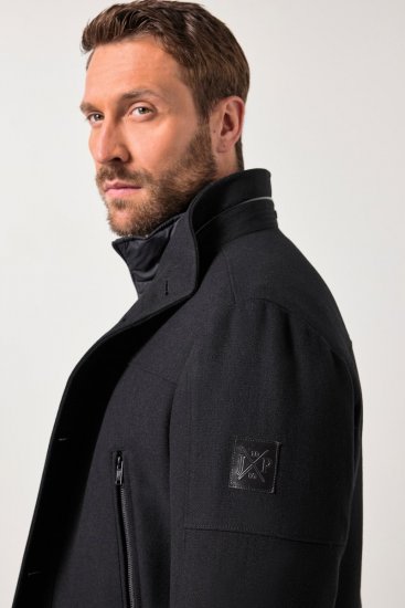 JP1880 Jacket Water-repellent Warm Black - Jakas & Lietus apģērbs - Jakas - 2XL-12XL