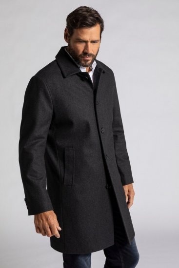 JP1880 Coat Wool Blend Water Repellent Dark Grey - Jakas & Lietus apģērbs - Jakas - 2XL-12XL