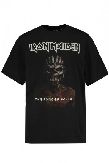 JP1880 Iron Maiden Graphic Band T-Shirt Black - T-krekli - T-krekli - 2XL-14XL