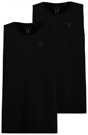 JP1880 796858 Bezpiedurkņu krekls 2 gab. Melns - T-krekli - T-krekli - 2XL-14XL