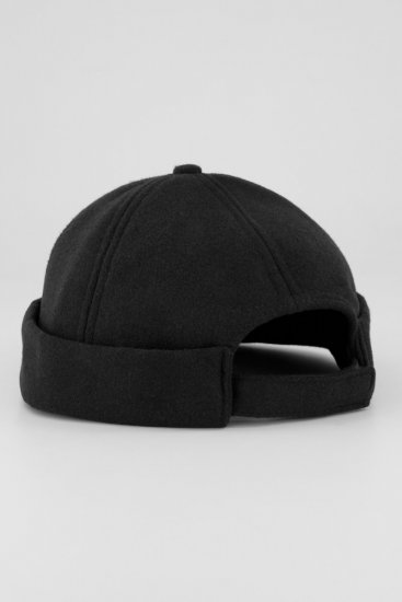 JP1880 798314 Docker cepure Melns - Adītās cepures - 