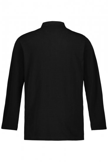 JP1880 799230 Polo krekls ar garām piedurknēm Melns - Polo krekli - Polo krekli - 2XL-8XL