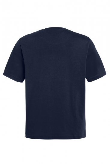JP1880 799997 T-krekls ar krūšu kabatu Nakts zils - T-krekli - T-krekli - 2XL-14XL