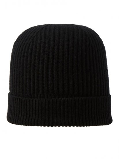 Jack & Jones Leo Adīta cepure Melns - Adītās cepures - 