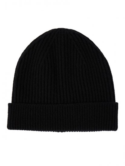 Jack & Jones Leo Adīta cepure Melns - Adītās cepures - 