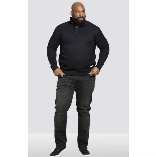 D555 Zane Sweater Navy - Džemperi un džemperi ar kapuci - Džemperi - 2XL-14XL