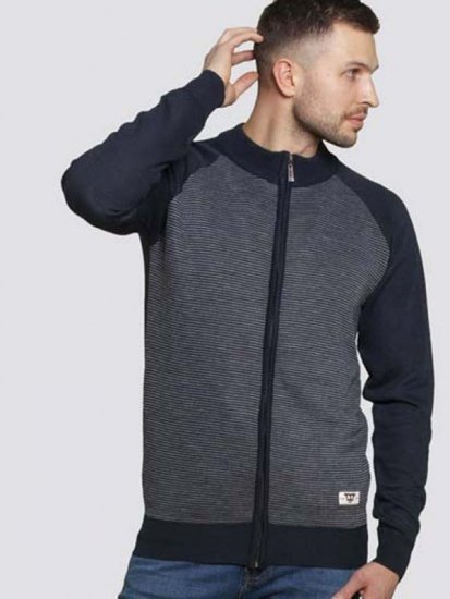 D555 Tanner Sweater Navy - Džemperi un džemperi ar kapuci - Džemperi - 2XL-14XL