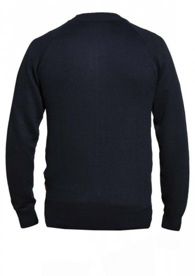 D555 Tanner Sweater Navy - Džemperi un džemperi ar kapuci - Džemperi - 2XL-14XL