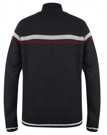 D555 Dennington Navy Jumper With Bonded Fleece Lining And Pocket - Džemperi un džemperi ar kapuci - Džemperi - 2XL-14XL
