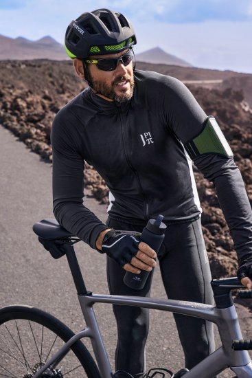 JP1880 Jay-Pi QuickDry Cycling Jacket Black - Sporta apģērbs & outdoor - Liela izmēra sporta apģērbi vīriešiem