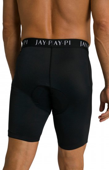 JP1880 Jay-Pi Cycling Briefs Black - Sporta apģērbs & outdoor - Liela izmēra sporta apģērbi vīriešiem