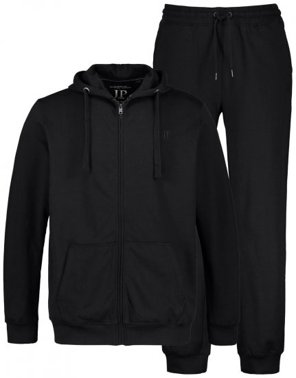 JP1880 802934 Sporta komplekts ar kapuces jaku un biksēm Melns TALL - TALL treniņtērpi - 