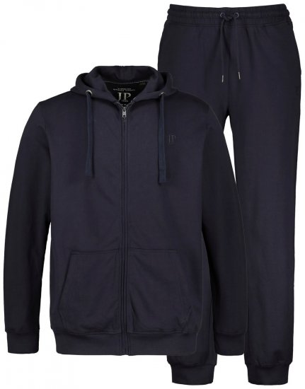 JP1880 802934 Sporta komplekts ar kapuces jaku un biksēm Tumši zils TALL - TALL treniņtērpi - 