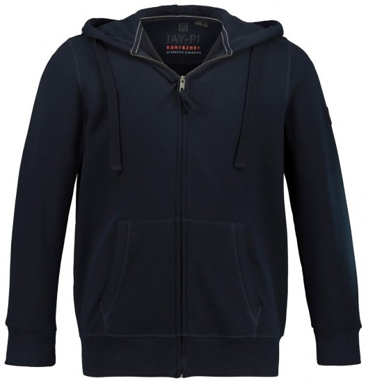 Jay-Pi 804164 Džemperis ar kapuci Tumši zils - Džemperi un džemperi ar kapuci - Džemperi - 2XL-14XL
