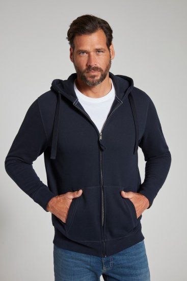 Jay-Pi 804164 Džemperis ar kapuci Tumši zils - Džemperi un džemperi ar kapuci - Džemperi - 2XL-14XL