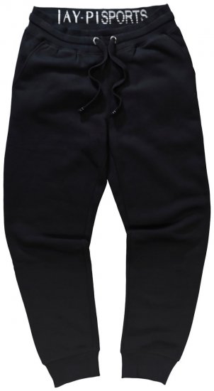 Jay-Pi 804175 Šauras sporta bikses ar sānu kabatām Melns - Sporta bikses un šorti - Sporta bikses un Sporta šorti - 2XL-12XL