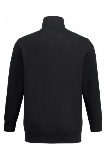Jay-Pi 804180 Sporta jaka ar stāvapkakli Melns - Džemperi un džemperi ar kapuci - Džemperi - 2XL-14XL