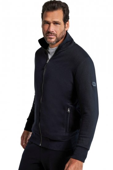 Jay-Pi 804180 Sporta jaka ar stāvapkakli Melns - Džemperi un džemperi ar kapuci - Džemperi - 2XL-14XL