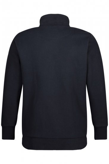 Jay-Pi 804180 Sporta jaka ar stāvapkakli Tumši zils - Džemperi un džemperi ar kapuci - Džemperi - 2XL-14XL