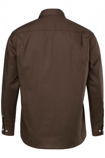 JP1880 Shirt Business Long Sleeve Brown - Krekli - Krekli - 2XL-8XL