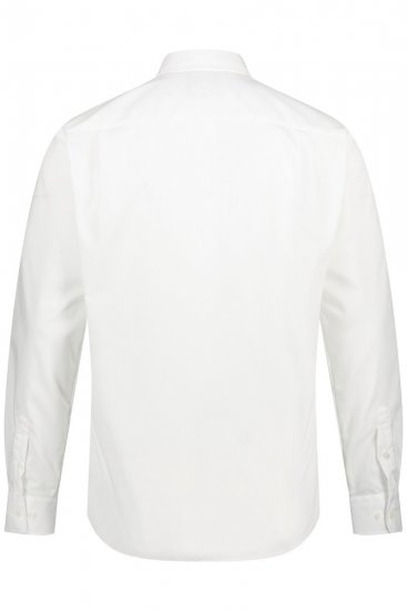 JP1880 804890 Negludināms biznesa krekls ar garām piedurknēm Balts - Krekli - Krekli - 2XL-8XL