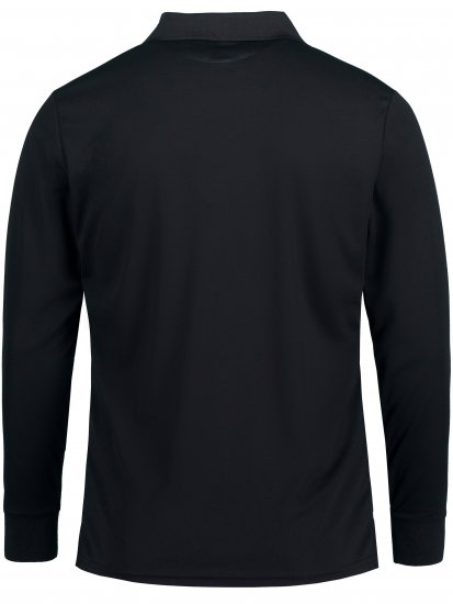 JP1880 Jay-Pi QuickDry Long Sleeve Golf Polo Shirt Black - Sporta apģērbs & outdoor - Liela izmēra sporta apģērbi vīriešiem