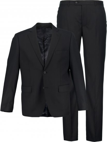 JP1880 Kelto Flexnamic Business Suit Black - Uzvalki un žaketes - Liela izmēra uzvalki un bleizeri