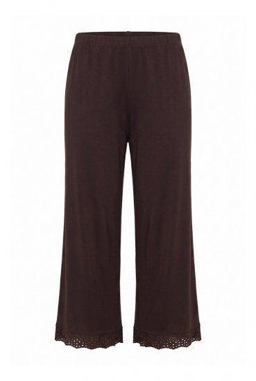 Ulla Popken 806944 Pidžama ar īsām piedurknēm Brūns - Pidžamas/Loungewear - 
