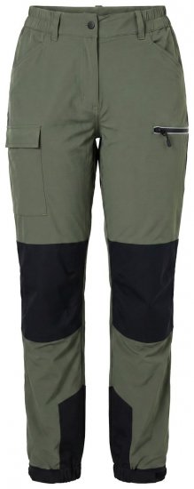 Ulla Popken 807803 HYPRAR pārgājienu bikses ar atstarotājiem Olīvzaļš - Outdoor - 
