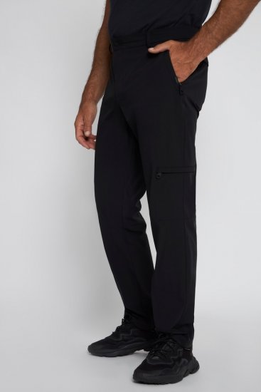 JP1880 Jay-Pi Flexnamic QuickDry Trekking Pants Black - Sporta apģērbs & outdoor - Liela izmēra sporta apģērbi vīriešiem