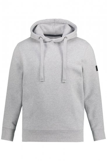 JAY-PI Hoodie with Soft Brushed Interior Grey - Džemperi un džemperi ar kapuci - Džemperi - 2XL-14XL