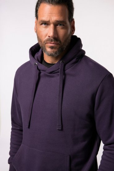 JAY-PI Hoodie with Soft Brushed Interior Purple - Džemperi un džemperi ar kapuci - Džemperi - 2XL-14XL