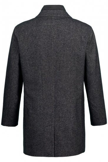 JP1880 Coat Wool Blend Quilted Insert Black - Jakas & Lietus apģērbs - Jakas - 2XL-12XL