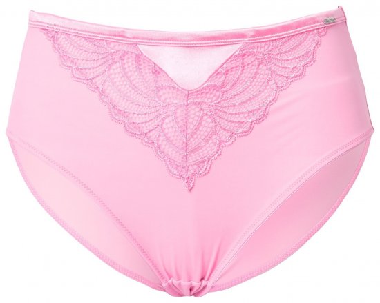 Ulla Popken 811602 Biksītes ar mežģīnēm Rozā - Biksītes - 