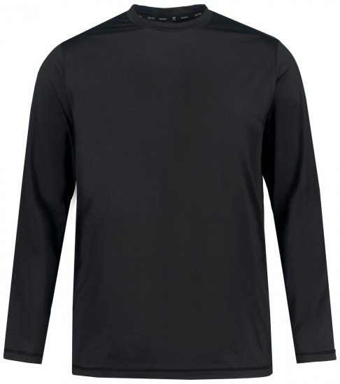 Jay-Pi 811837 Funkcionāls krekls ar garām piedurknēm Melns - Apakšveļa un peldšorti - Apakšveļa - 2XL-8XL
