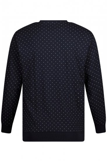JP1880 Pyjamas Two-piece Long Sleeve and Long Trousers Navy - Apakšveļa un peldšorti - Apakšveļa - 2XL-8XL