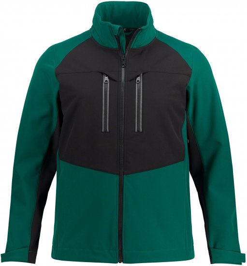JP1880 Jay-PI Flexnamic Softshell Jacket Bottle Green - Sporta apģērbs & outdoor - Liela izmēra sporta apģērbi vīriešiem