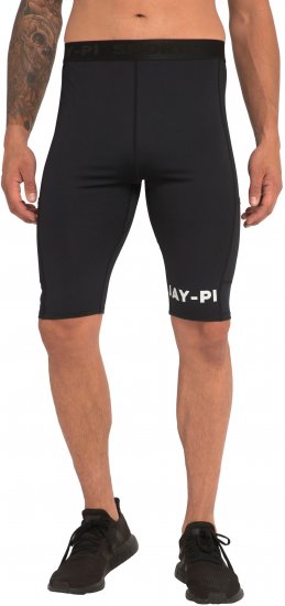 JP1880 Jay-Pi Flexnamic Fitness Sport Tights Black - Sporta apģērbs & outdoor - Liela izmēra sporta apģērbi vīriešiem